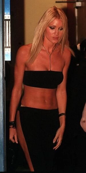 Caprice model at the Gaytime TV Awards July 1999