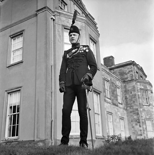 Capt. Jeremy Elwes - The High Sheriff of Lincoln pictured in the uniform for the King