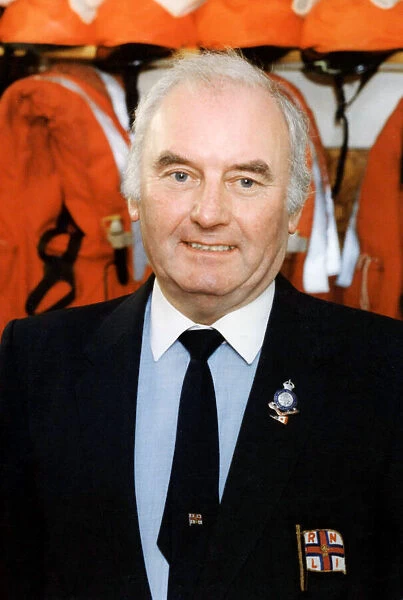 Captain Graham Sommerfield, Honorary Secretary at Penarth Lifeboat Station August