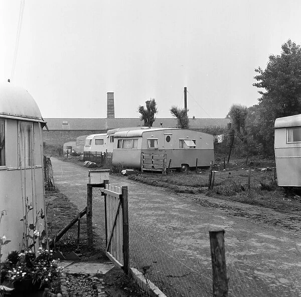 Caravan Park, Loughborough, 20th June 1958