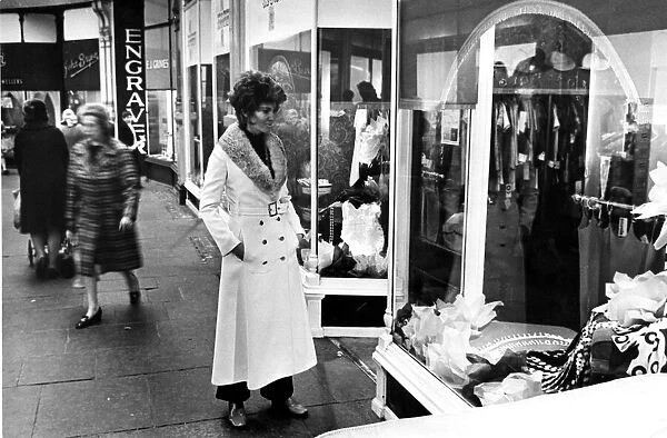 Cardiff - Arcades - Morgan Arcade - 13th March 1970 - Western Mail