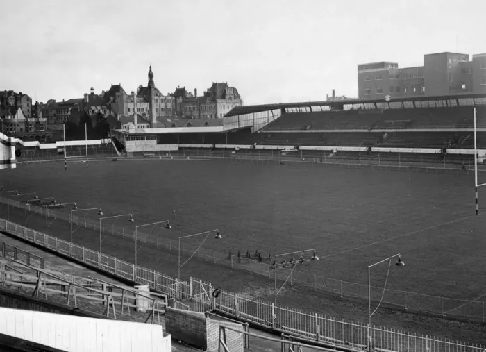 Framed Print : Cardiff Arms Park, Wales, Sunday 25th November 1956