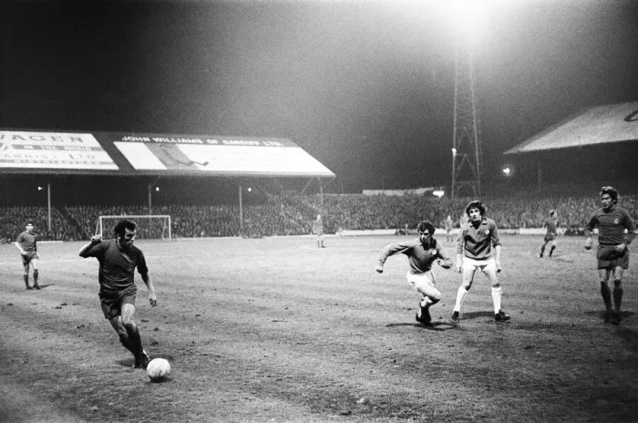Framed Print : Cardiff City 1-0 Real Madrid 1971 Cup Winners Cup Quarter-final 1st leg