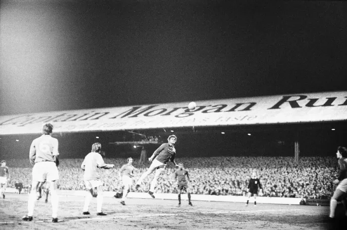 Framed Print : Cardiff City 1-0 Real Madrid 1971 Cup Winners Cup Quarter-final 1st leg
