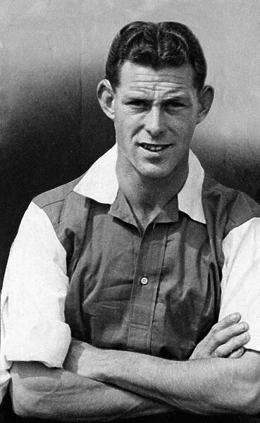 Cardiff City footballer Billy James, circa 1946