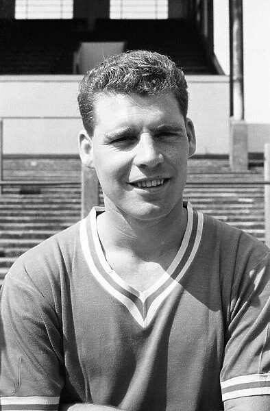 Cardiff City footballer Colin Baker. July 1961