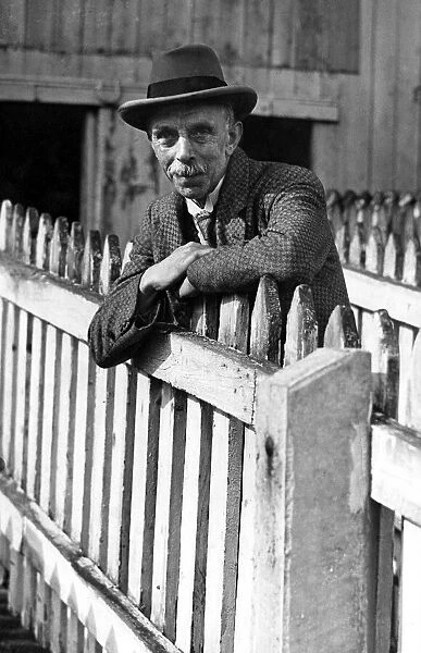 Cardiff City manager Fred Stewart, 9th October 1929
