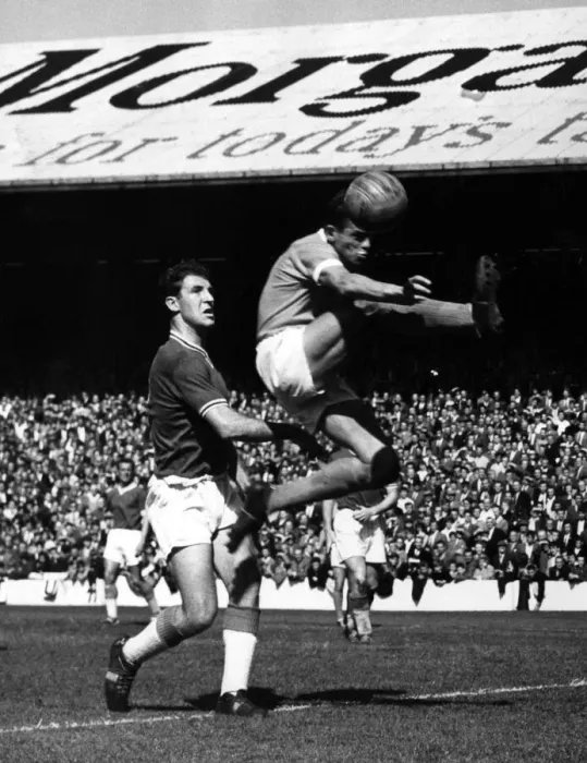 Framed Print : Cardiff City v Blackpool league match at Ninian Park 26th August 1961 Framed Print : Cardiff City v Blackpool league match at Ninian Park 26th August 1961