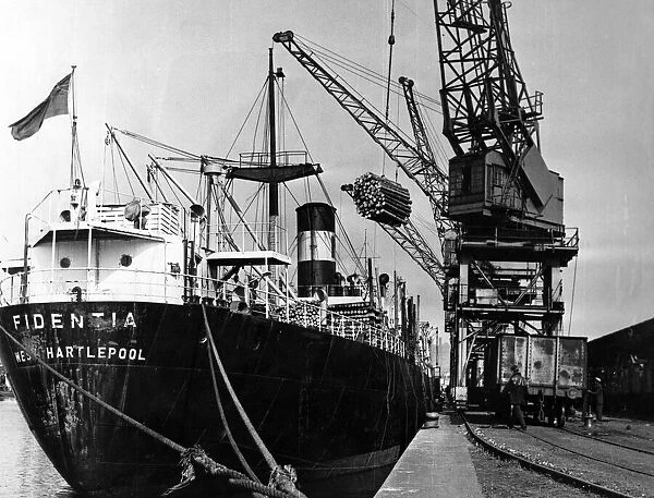 Cardiff Docks. 20th September 1963