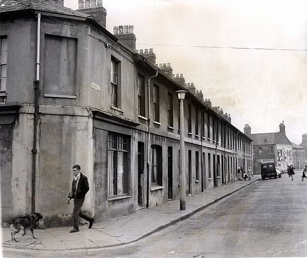 Cardiff - Grangetown - Madras Street which as since been demolished October 1965