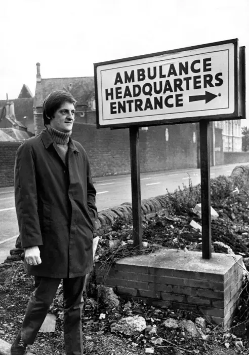 Framed Print : Cardiff Labour Councillor Derek Allinson is one of the volunteers who will drive