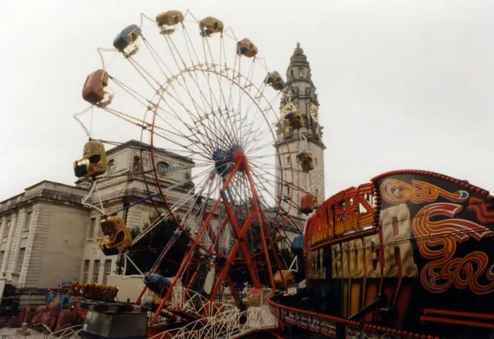 Framed Print : Cardiffs Big Weekend street festival kicks off with a bang as thousands of people Framed Print : Cardiffs Big Weekend street festival kicks off with a bang as thousands of people