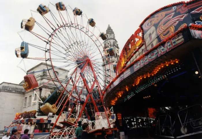 Framed Print : Cardiffs Big Weekend street festival kicks off with a bang as thousands of people Framed Print : Cardiffs Big Weekend street festival kicks off with a bang as thousands of people