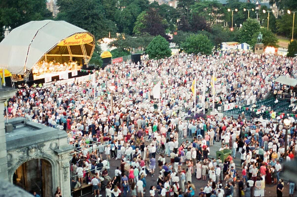 Cardiffs Big Weekend Summer Festival, Cardiff, Wales, 11th August 1995
