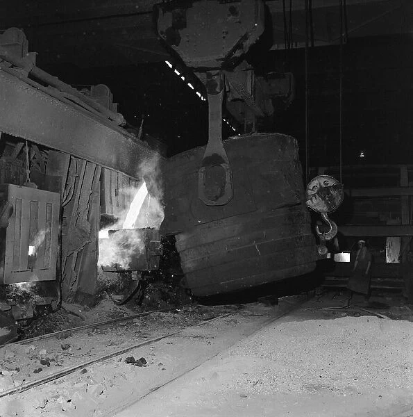 Cargo Fleet iron works closure. Circa 1971