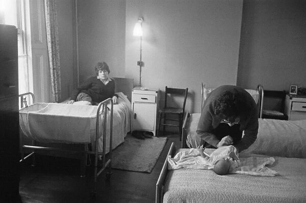 Carisbrooke, a home for unmarried mothers at Tulse Hill. November1963
