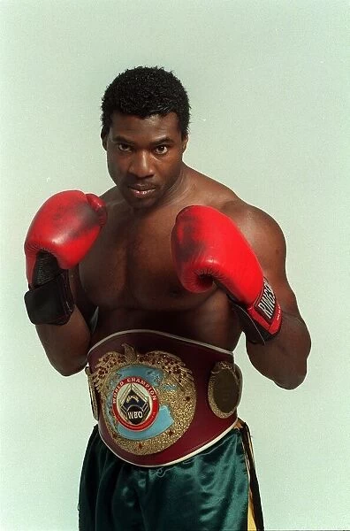 Carl Thompsom Boxing July 98 WBO Cruiserweight champion of the world