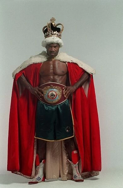 Carl Thompsom Boxing July 98 WBO Cruiserweight champion of the world dressed as a