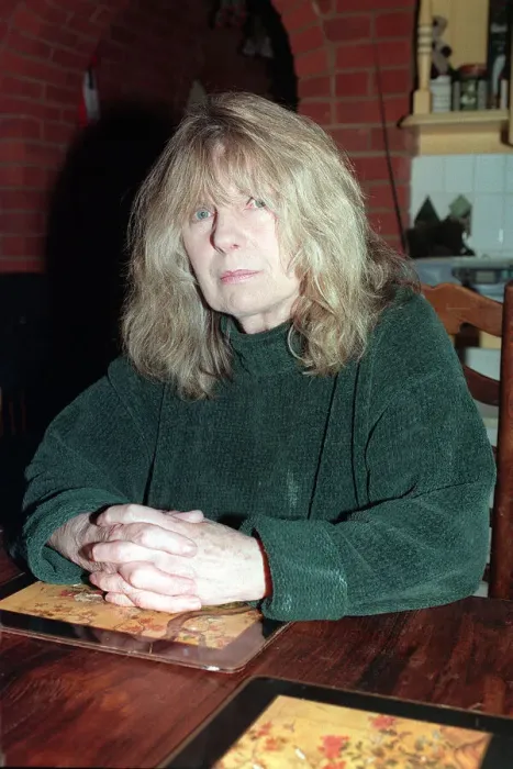Framed Print : Carla Lane Television Scripwriter May 1998 At homeEnglish television writer Carla