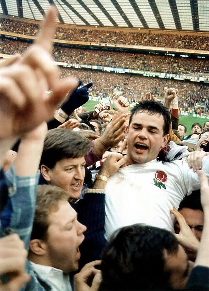 Will Carling Rugby Union player for The Harlequins and Rugby Captain for England pictured
