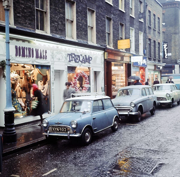 Carnaby Street, London. December 1965