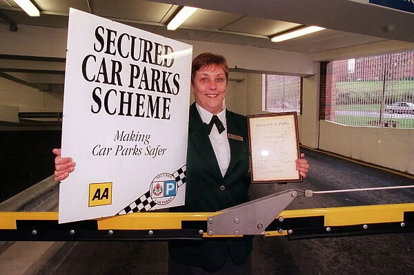 CAROL GRAY WINNER November 1999 OF BUCHANAN GALLERIES FIRST CAR PARK TO RECEIVE