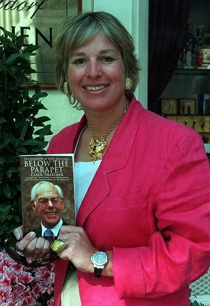 Carol Thatcher April 1997. Carol Thatcher, author and daughter of former PM Margaret