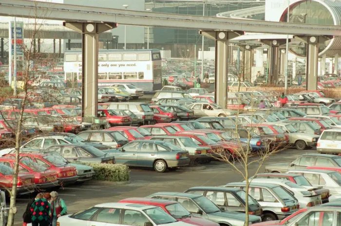 Framed Print : Full Carpark, Merry Hill Shopping Centre in Brierley Hill, first day of Christmas Sales Framed Print : Full Carpark, Merry Hill Shopping Centre in Brierley Hill, first day of Christmas Sales