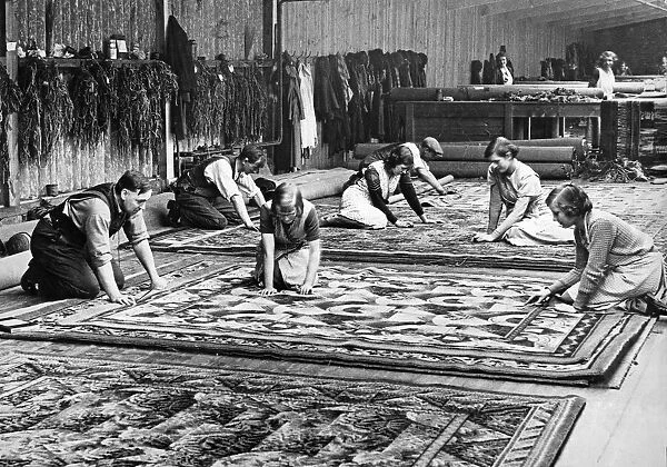 Carpet Traders Limited, Kidderminster. A job for the experts in the finishing process