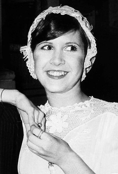 Carrie Fisher American actress 1974