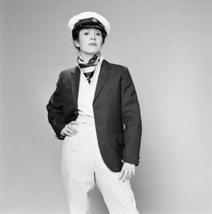 Framed Print : Carrie Fisher, American actress in in the UK to coincide with the release of new film