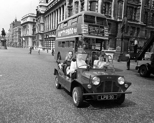 Cars Mini Moke Jeep Swinging Sixties Collection June 1966 Mini Moke driving