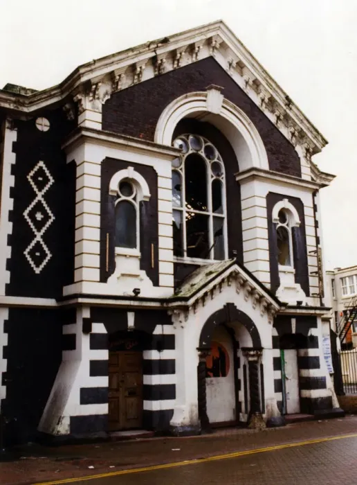 Framed Print : The Casablanca Club, Cardiff, Wales, 31st May 1996. The old club is to be demolished Framed Print : The Casablanca Club, Cardiff, Wales, 31st May 1996. The old club is to be demolished