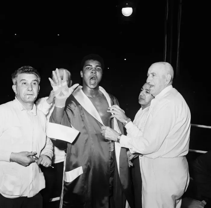 Framed Print : Cassius Clay aka (Muhammad Ali) vs Henry Cooper in their first fight at Wembley Stadium Framed Print : Cassius Clay aka (Muhammad Ali) vs Henry Cooper in their first fight at Wembley Stadium
