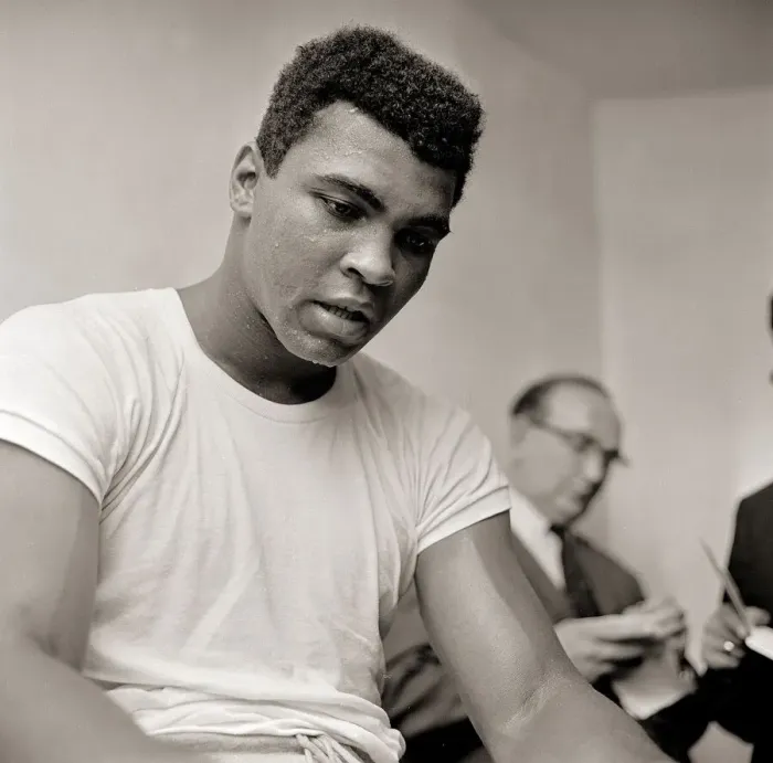 Framed Print : Cassius Clay later to become Muhammad Ali, August 1966 In training