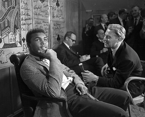 Cassius Clay later to become Muhammad Ali May 1963 In town for the heavyweight