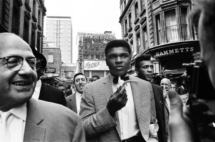 Framed Print : Cassius Clay, in London for fight against Henry Cooper, London, 27th May 1963