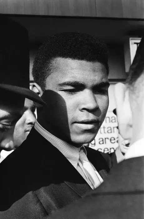 Framed Print : Cassius Clay, in London for fight against Henry Cooper, London, 27th May 1963