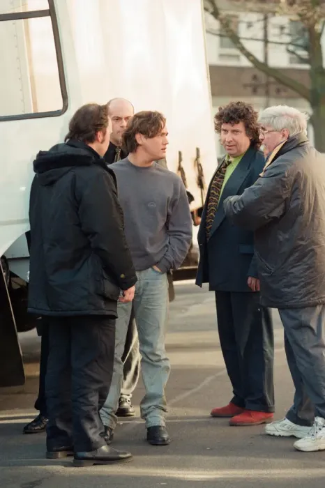 Framed Print : The cast of EastEnders filming scenes for the wedding of characters Ricky Butcher Framed Print : The cast of EastEnders filming scenes for the wedding of characters Ricky Butcher