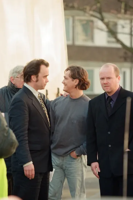Framed Print : The cast of EastEnders filming scenes for the wedding of characters Ricky Butcher Framed Print : The cast of EastEnders filming scenes for the wedding of characters Ricky Butcher