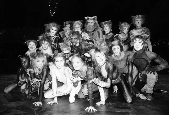 Framed Print : Cast members of Cats, musical based on T. S. Eliot 1939 poetry book Old Possum Framed Print : Cast members of Cats, musical based on T. S. Eliot 1939 poetry book Old Possum