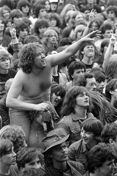 Castle Donington, Monsters of Rock festival. 20th August 1983