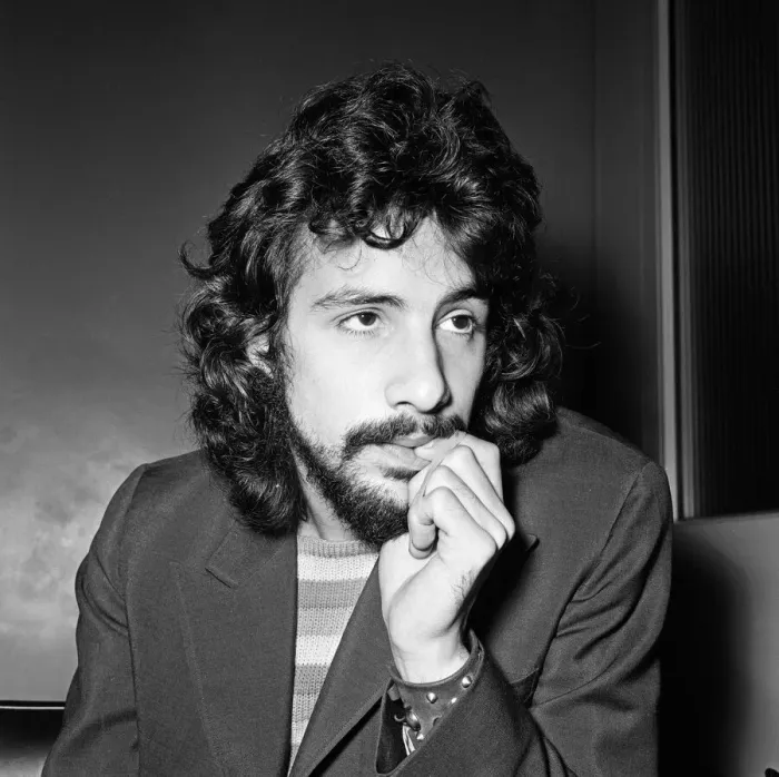 Framed Print : Cat Stevens pictured in the Sunday Mirror offices. 24th July 1970 Framed Print : Cat Stevens pictured in the Sunday Mirror offices. 24th July 1970