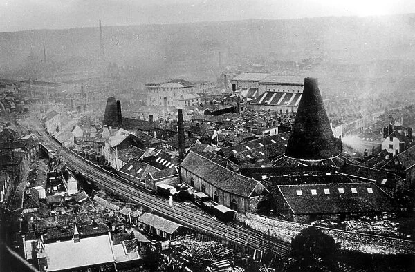 Cathay fertiliser works in Redcliffe, Bristol 1890