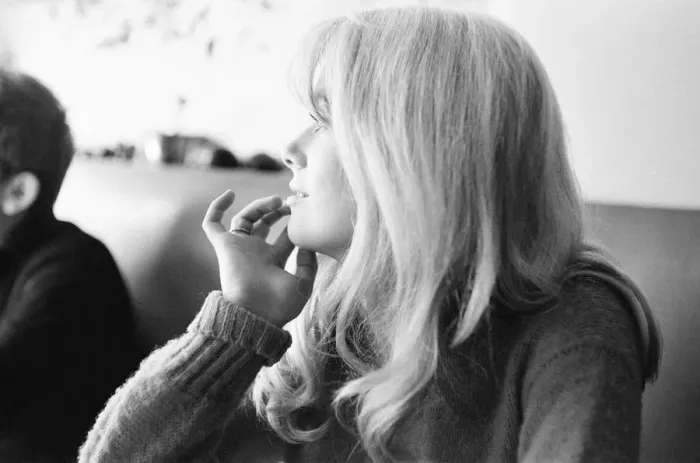 Framed Print : Catherine Deneuve, french actress in UK filming 1965 British psychological horror