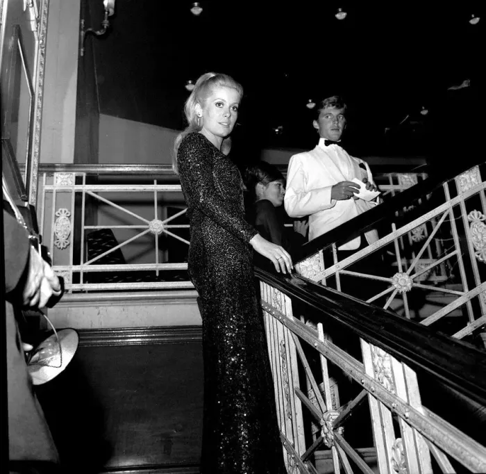 Framed Print : Catherine Deneuve at the world premiere of Roman Polanski Framed Print : Catherine Deneuve at the world premiere of Roman Polanski