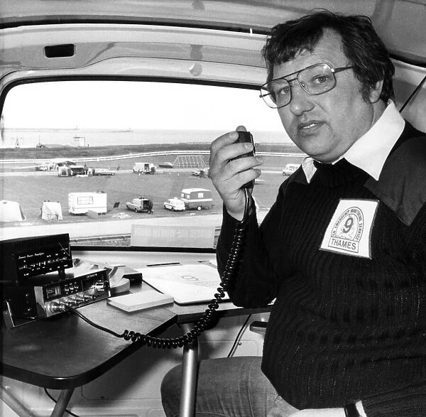 CB radio gathering in South Shields. Mr Mike Hodgson, the traffic controller