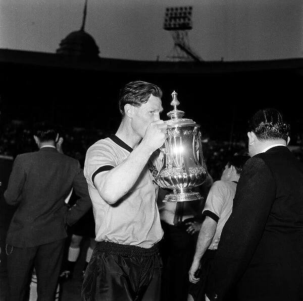 Celebrations after the 1960 FA Cup Final at Wembley Stadium