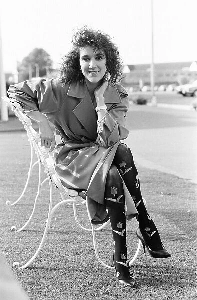 Celine Dion, Canadian singer aged 20 years old, representing Switzerland