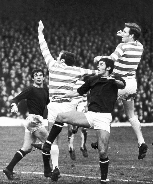 Celtic 2-0 Dundee United, league match at Celtic Park, 6th December 1969